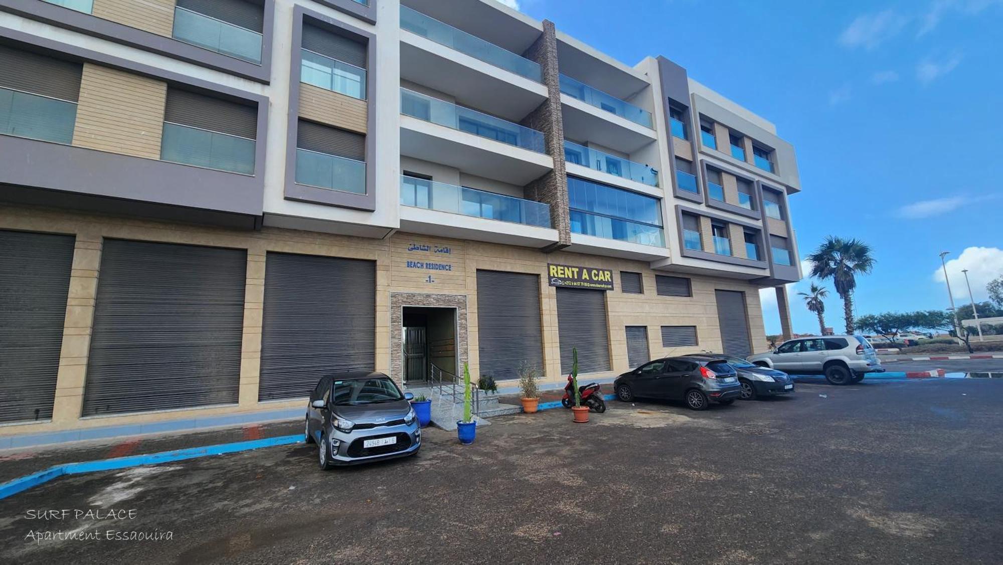 Surf Palace Beachfront Apartment 에사우이라 외부 사진