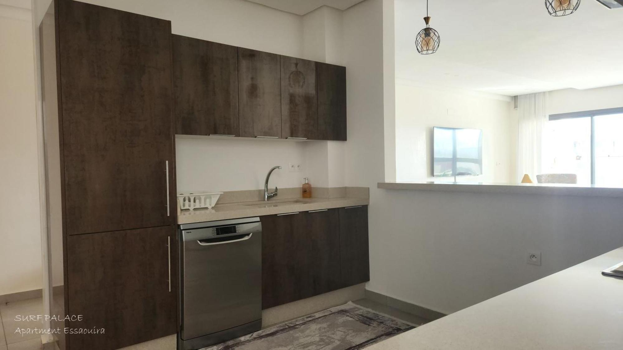 Surf Palace Beachfront Apartment 에사우이라 외부 사진